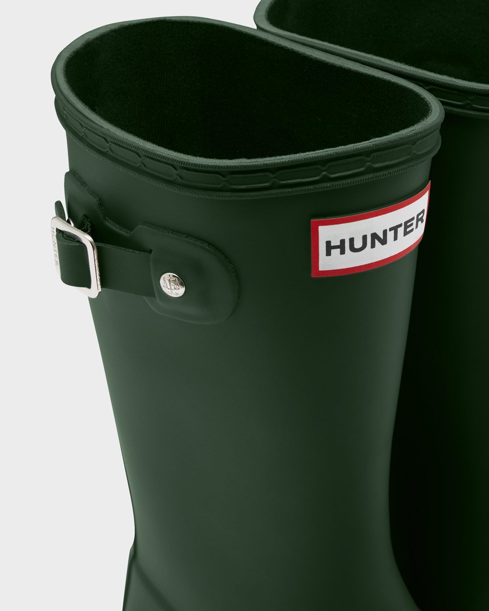 Hunter Niños Original Big - Botas de Lluvia Verde - 136-PLDIWM